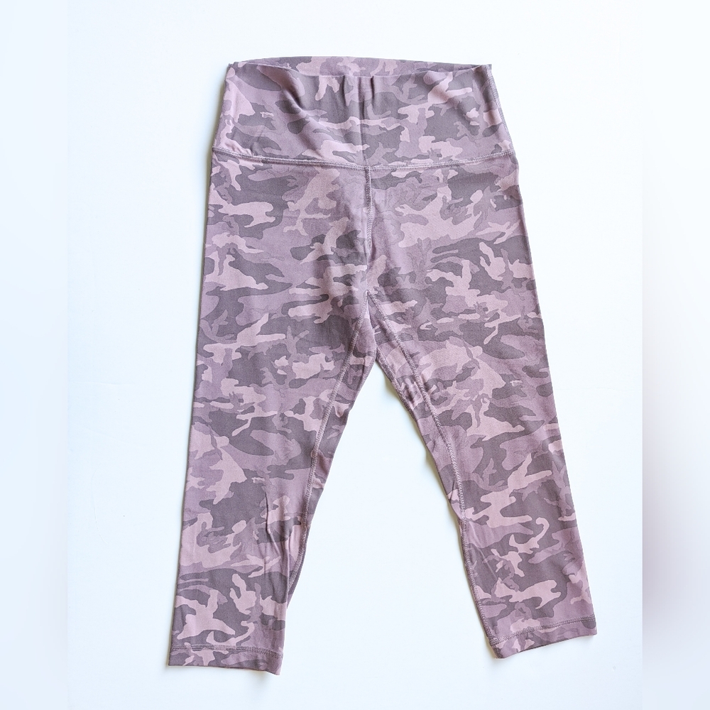 Lululemon Align Crop *21" - Incognito Camo Multi Grey